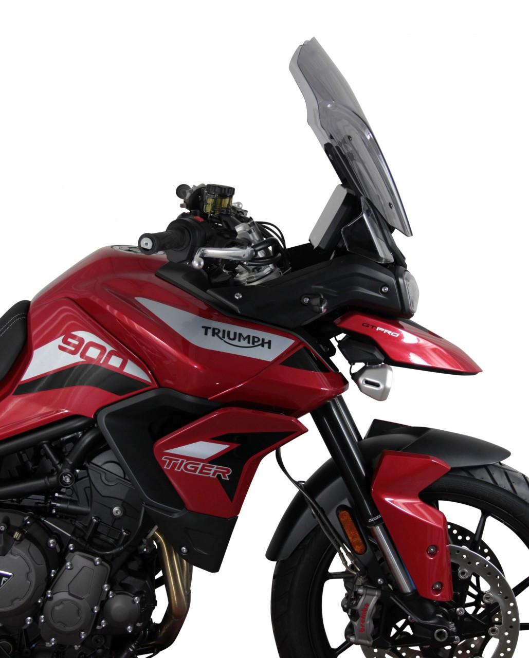 Szyba motocyklowa MRA TRIUMPH TIGER 900 /GT PRO 2019-, forma TM, przyciemniana