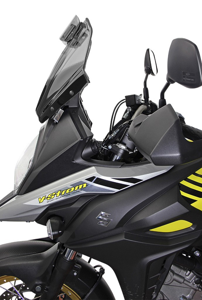 Szyba motocyklowa MRA SUZUKI DL 650 V-STROM WC70/WC71 2017-, forma VT, przyciemniana