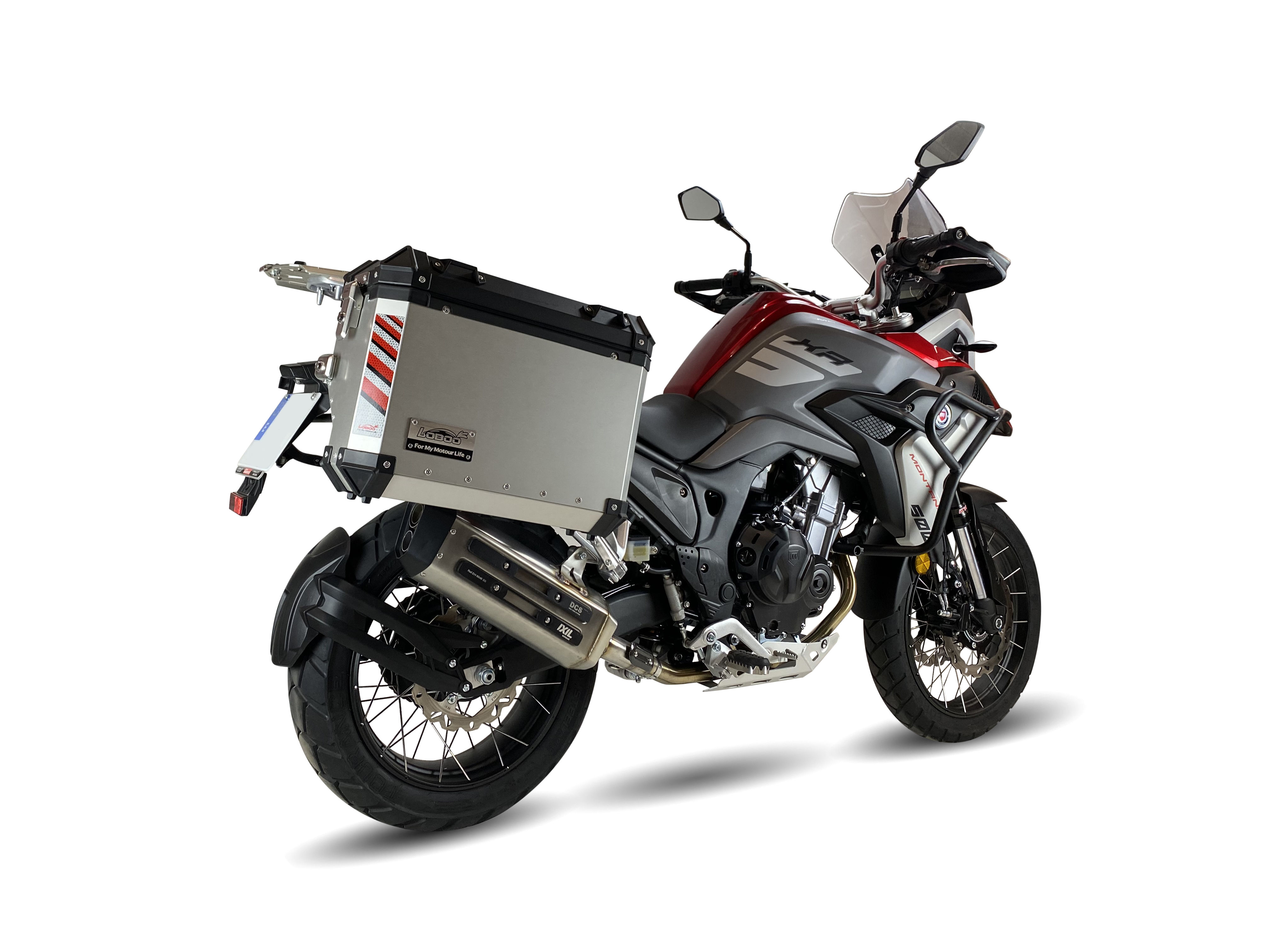 Tłumik IXIL MACBOR MONTANA XR5 500 20-22 (KY500X) typ MXT (waga: 4920g, długość: 540 mm., materiał: Inox AISI304, kolor: Black p