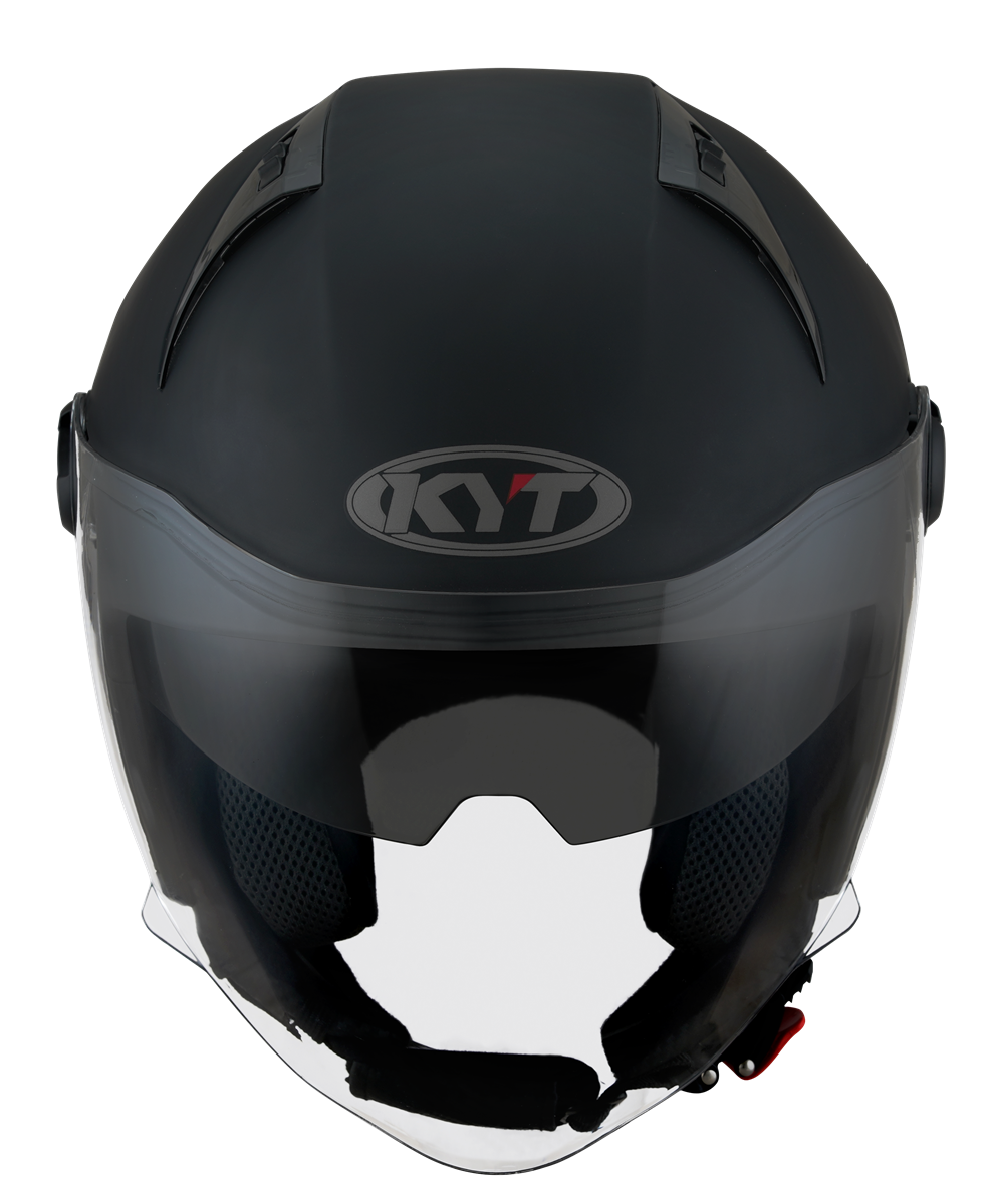 Kask Motocyklowy KYT D-CITY połysk matowy czarny ECE/ONU 22-06