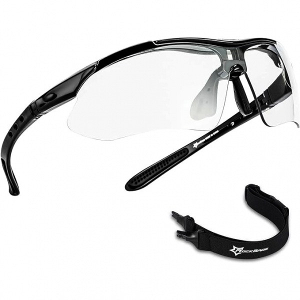 Okulary rowerowe / sportowe fotochrom ROCKBROS UV400 czarne (10143)