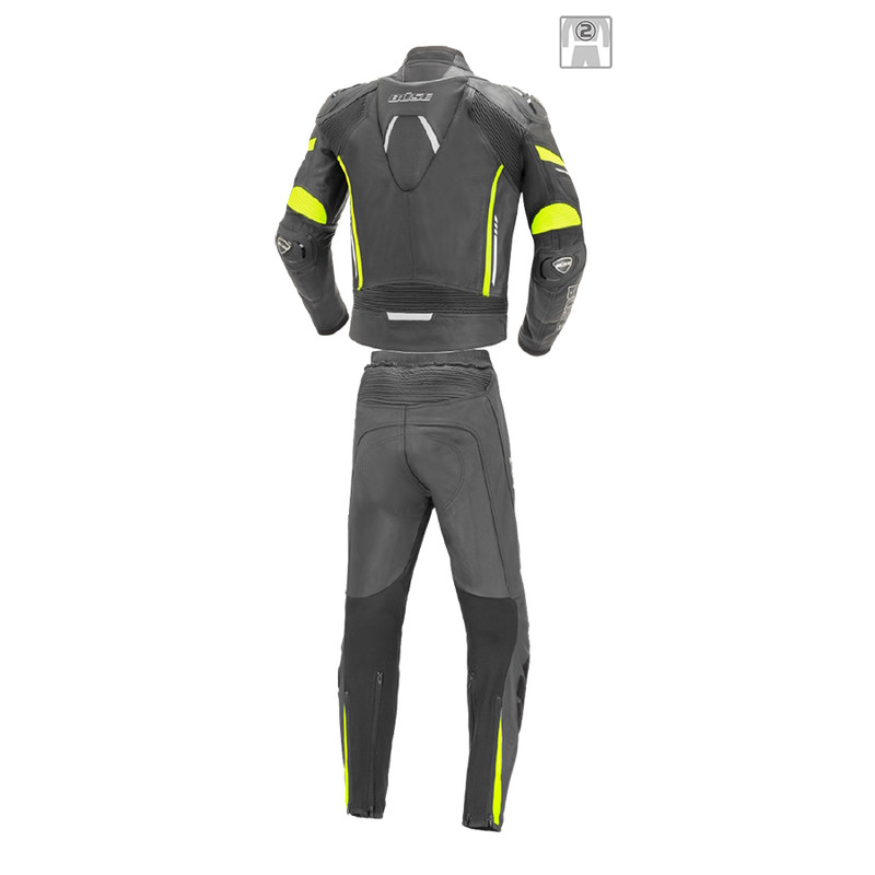 Kombinezon motocyklowy męski BUSE Imola czarno-żółty 102508
