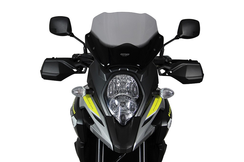 Szyba motocyklowa MRA SUZUKI DL 1000 V-STROM WDD0 2017-, forma T, czarna