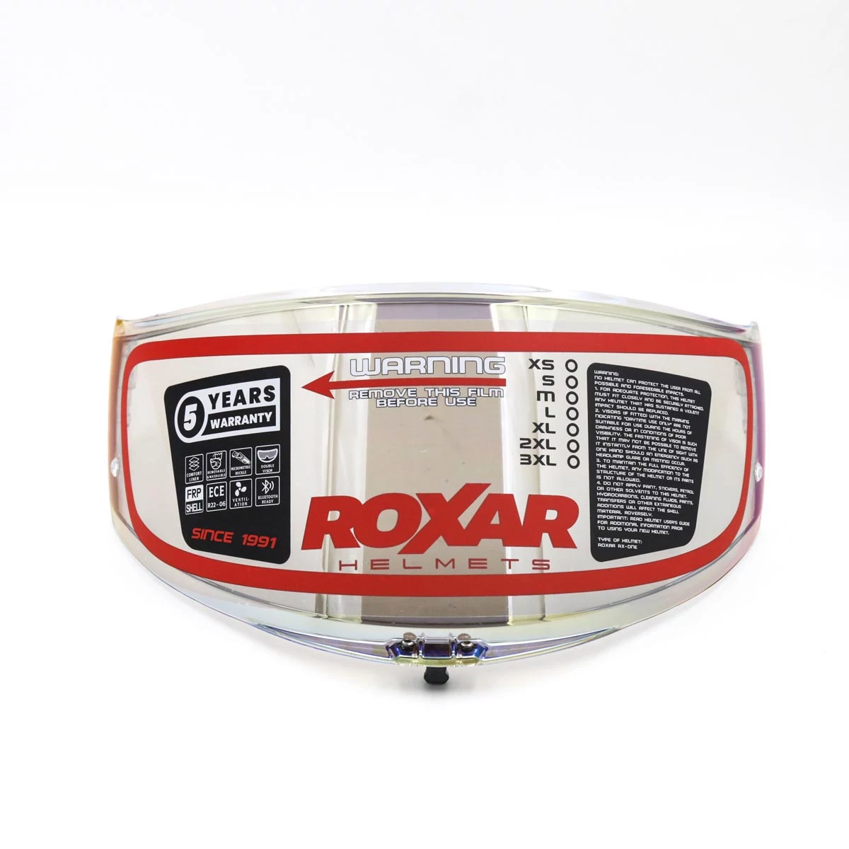 ROXAR HELMETS ROXAR Wizjer Bayamo EVO AS/PR Tęczowy Irydowy