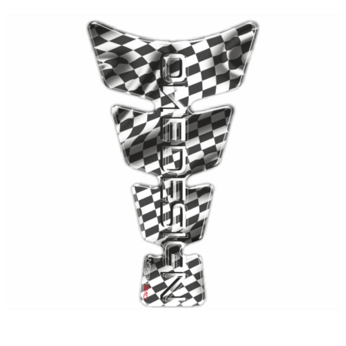 ONEDESIGN Tankpad Spirit chequeczerwony
