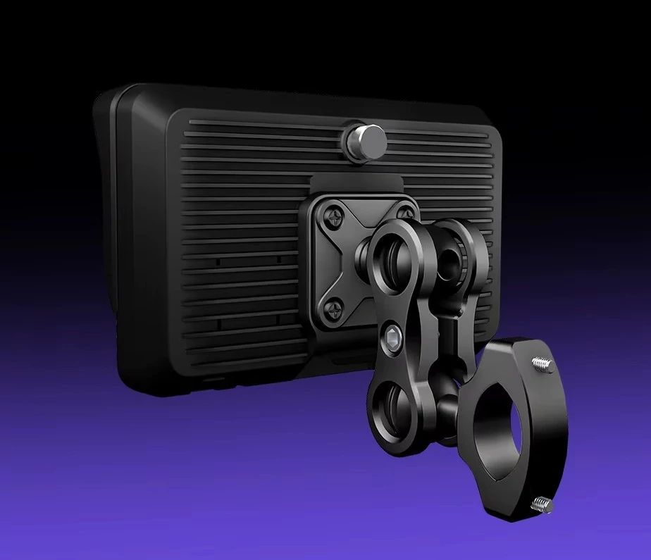 Ekran nawigacyjny z kamerami i GPS NAVTICA APEX CAM 5' do motocykla Android Auto / Apple CarPlay