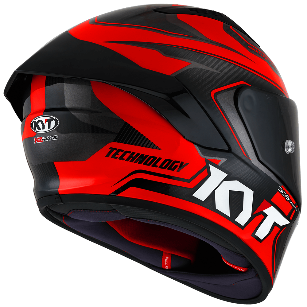 Kask Motocyklowy KYT NZ-RACE COMPETITION czerwony