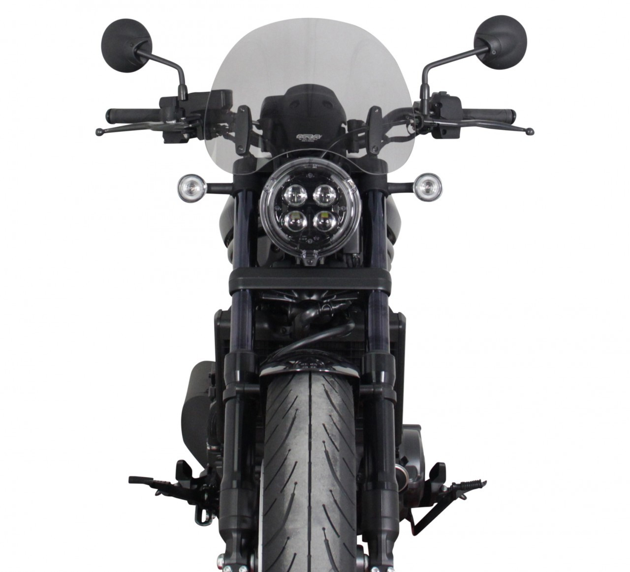 Szyba motocyklowa MRA HONDA CMX 1100 REBEL 2021-, forma NTM, przyciemniana