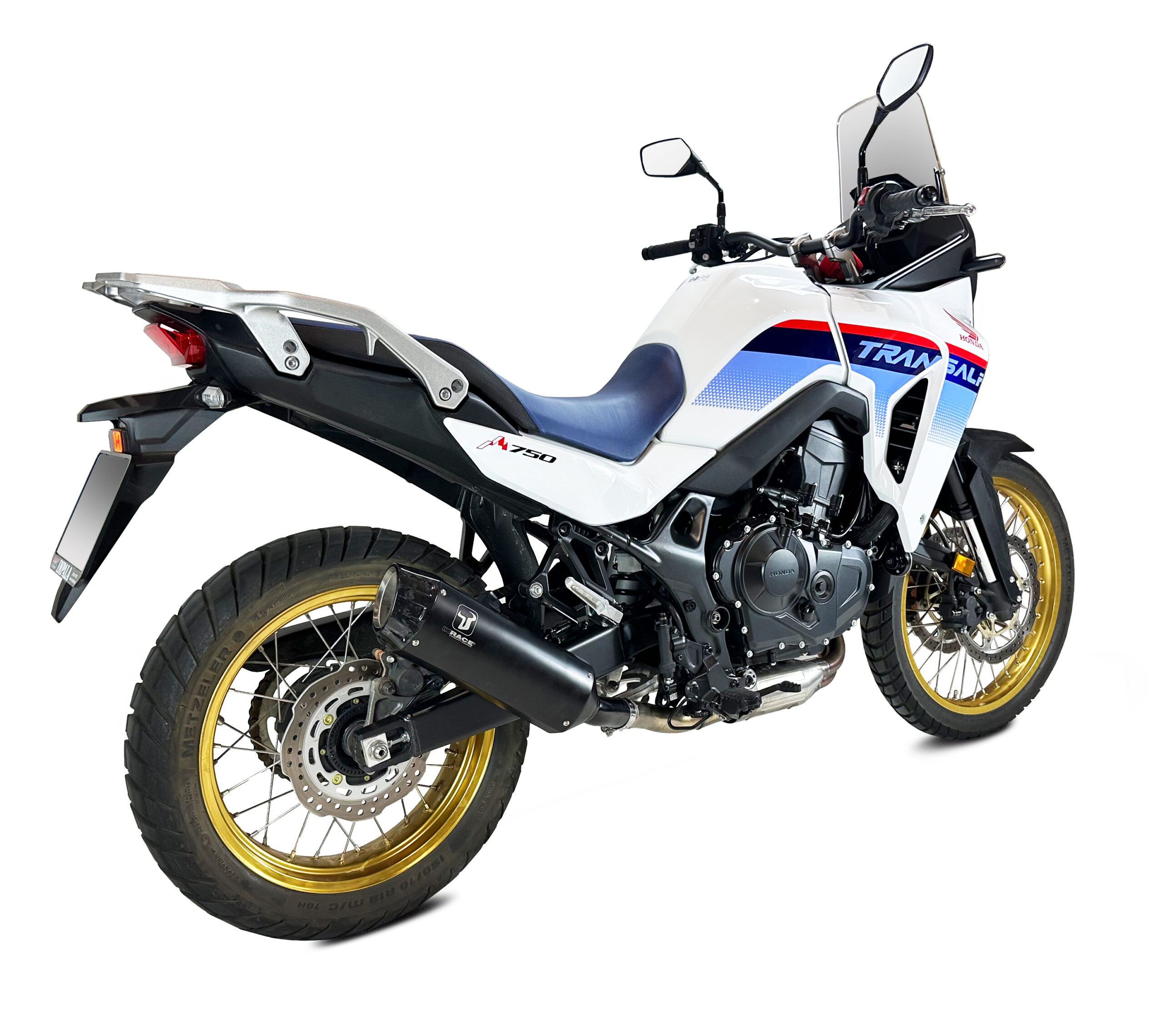 Tłumik IXRACE HONDA TRANSALP 750 2023 (RD16) typ DESERT BLACK DESERT BLACK (Homologacja)