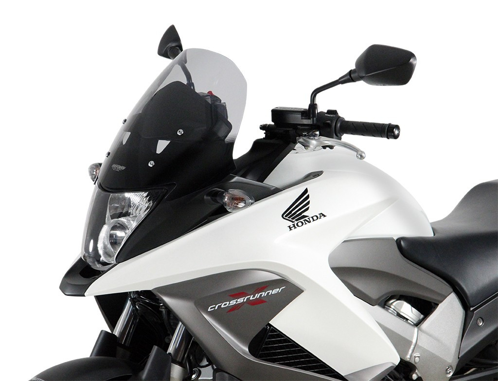 Szyba motocyklowa MRA HONDA VFR 800 X (CROSSRUNNER) RC 60 2011-2014, forma TM, czarna