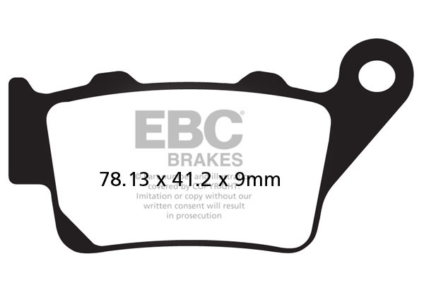 EBC Brakes Klocki hamulcowe EBC SFA213 skuterowe (kpl. na 1 tarcze)