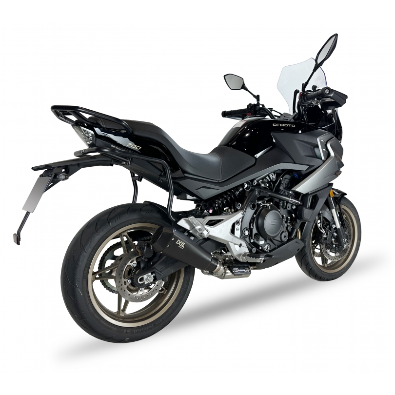 Tłumik IXIL CFMOTO 700 MT (CF700-9F) typ RC3B SLIP ON - SPORT XTREM BLACK (Homologacja)