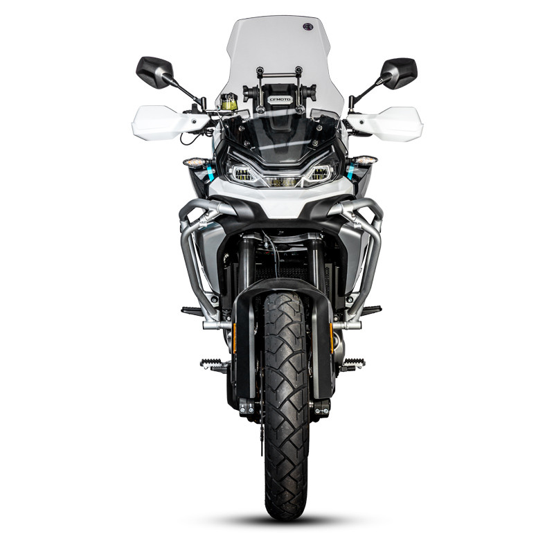 LOBOO Gmole boczne oraz osłony chłodnicy do CFMOTO 700MT ADV (2025-) srebrne