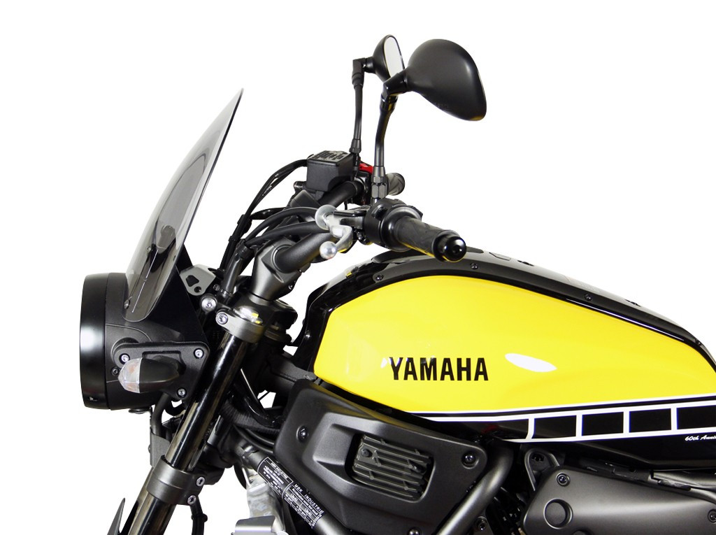 Szyba motocyklowa MRA YAMAHA XSR 700 RM11 / RM12 -2021, forma NT, czarna