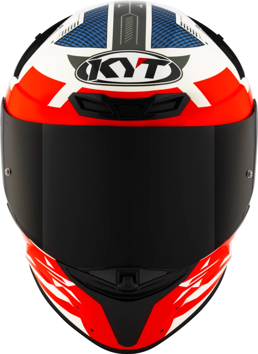 Kask motocyklowy KYT TT-REVO FUSELAGE Czerwony