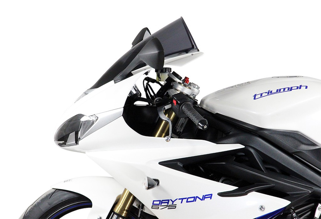 Szyba motocyklowa MRA TRIUMPH DAYTONA 675 /R / MOTO 2 H67 2013-, forma R, czarna