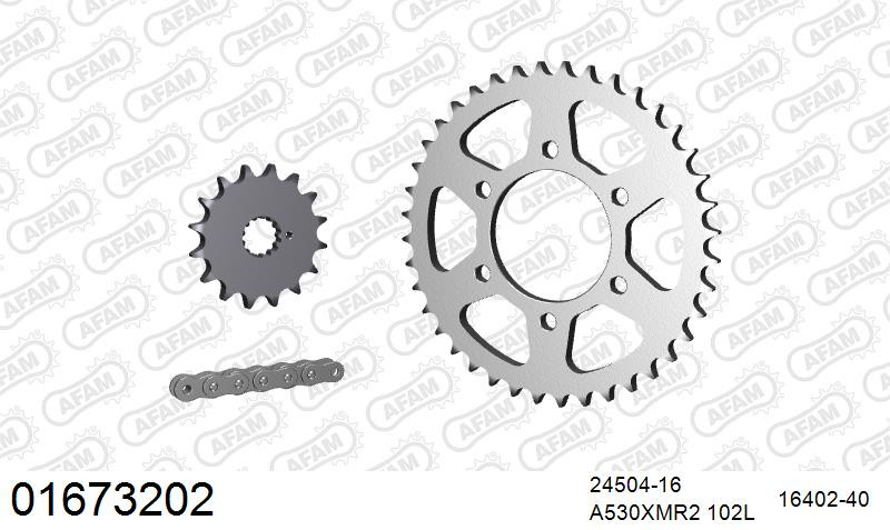 Zestaw napędowy AFAM do KAWASAKI Z 650 SR D2,D3