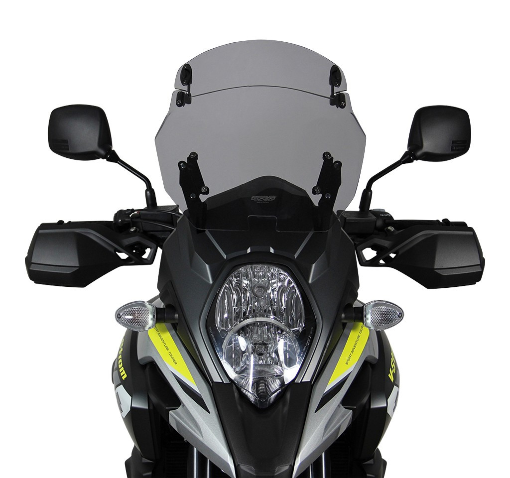 Szyba motocyklowa MRA SUZUKI DL 1000 V-STROM WDD0 2017-, forma MXC, przyciemniana