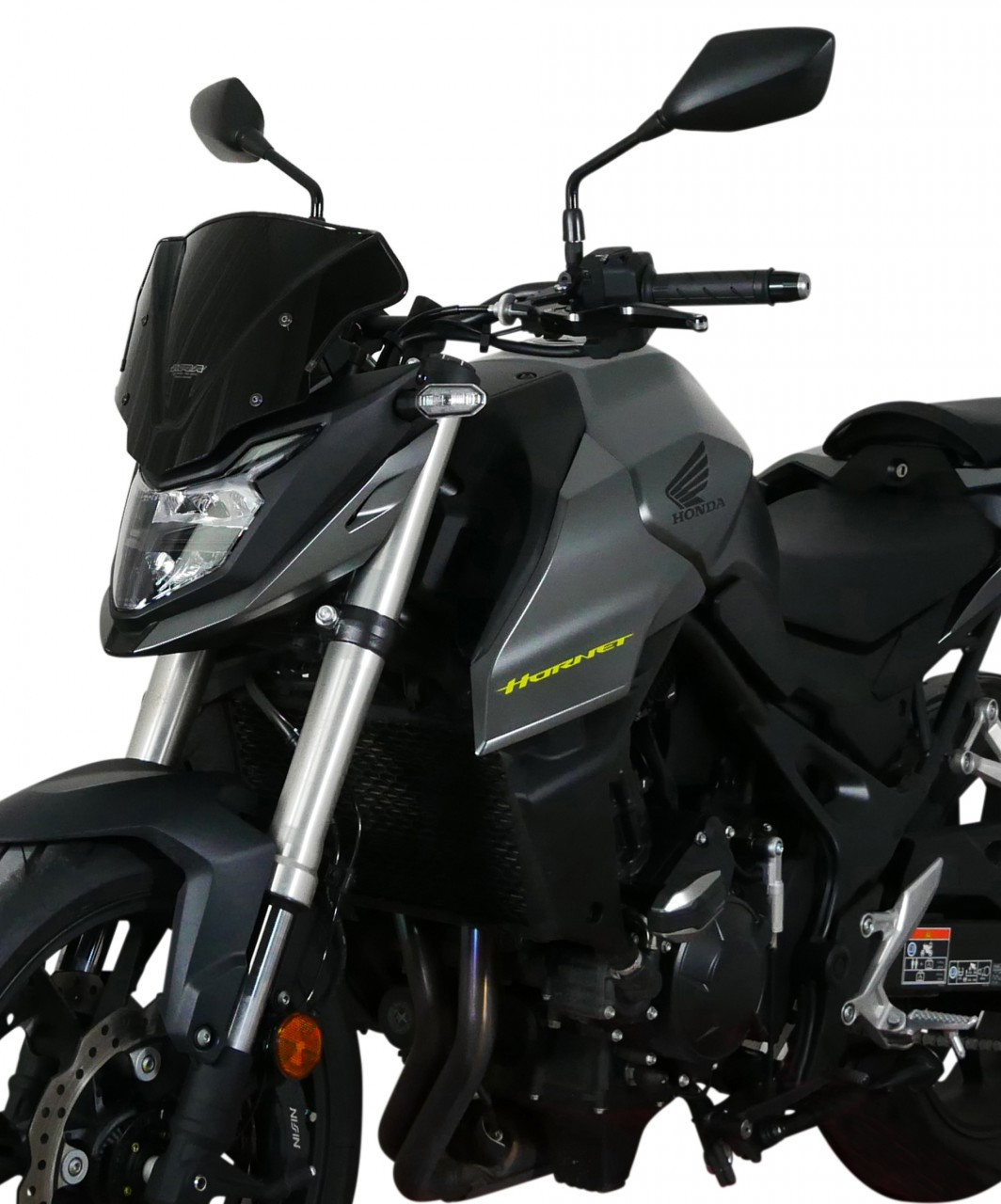 Szyba motocyklowa MRA HONDA CB 750 HORNET 2023-2024, forma NSPM, czarna