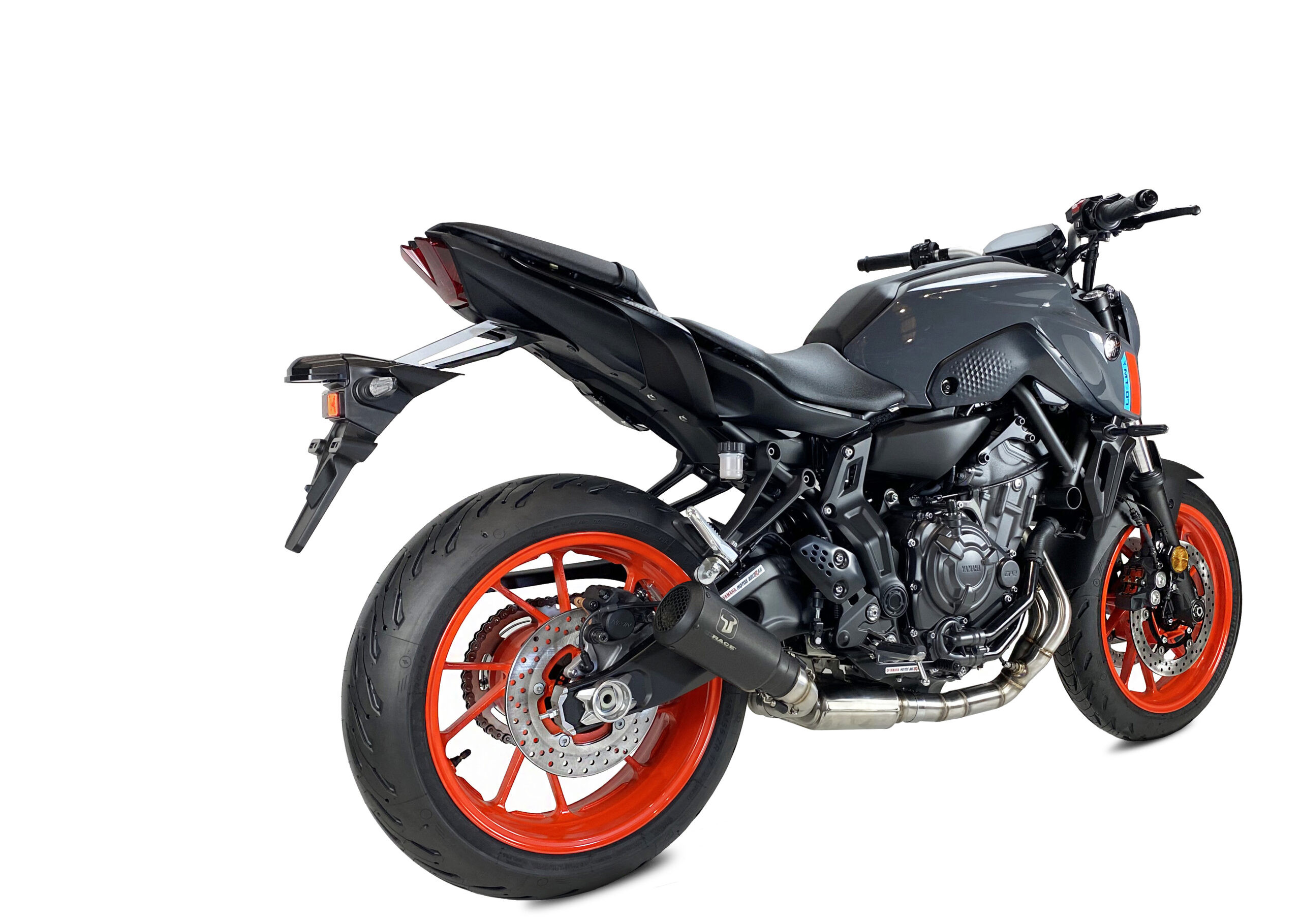 Tłumik IXRACE YAMAHA MT-07 21-23 (RM33, RM34) FULL SYSTEM WITH CAT. typ MK2B MK2 SERIES BLACK (Homologacja)