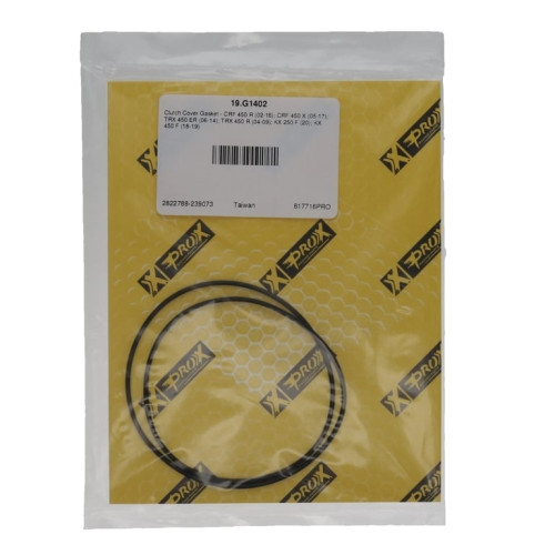 ProX Racing Parts ProX Uszczelki Pokrywy Sprzęgła CRF450R/X '02-17 + TRX450R '04-09 (OEM: 11352-MEB-671)
