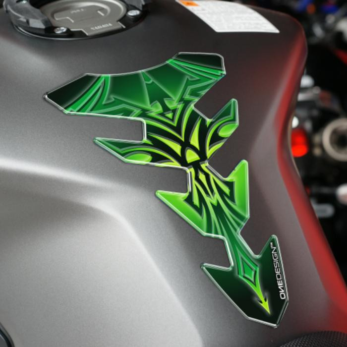 ONEDESIGN Tankpad Expression Slim Tribal zielony