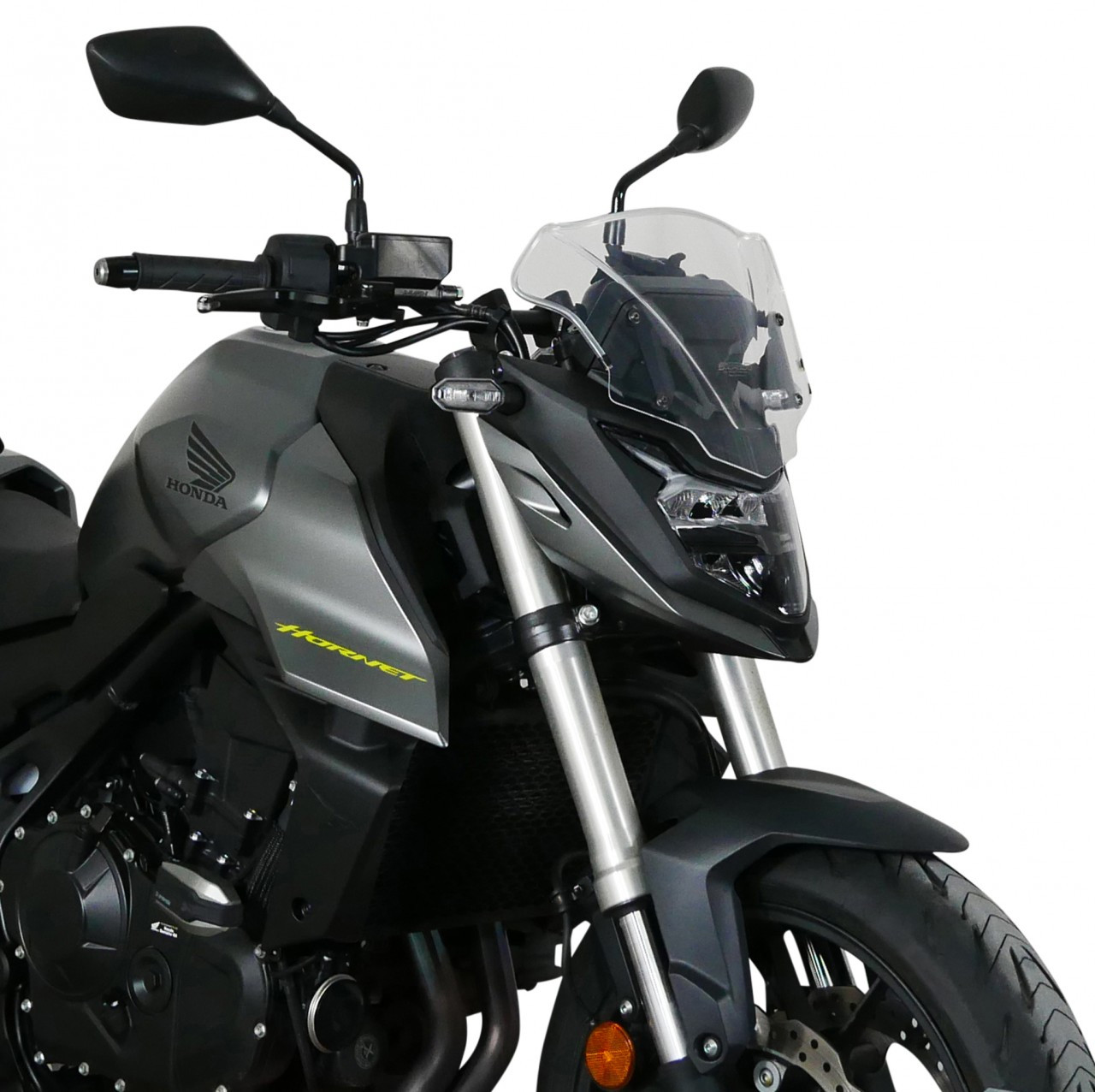 Szyba motocyklowa MRA HONDA CB 750 HORNET 2023-2024, forma NSPM, bezbarwna