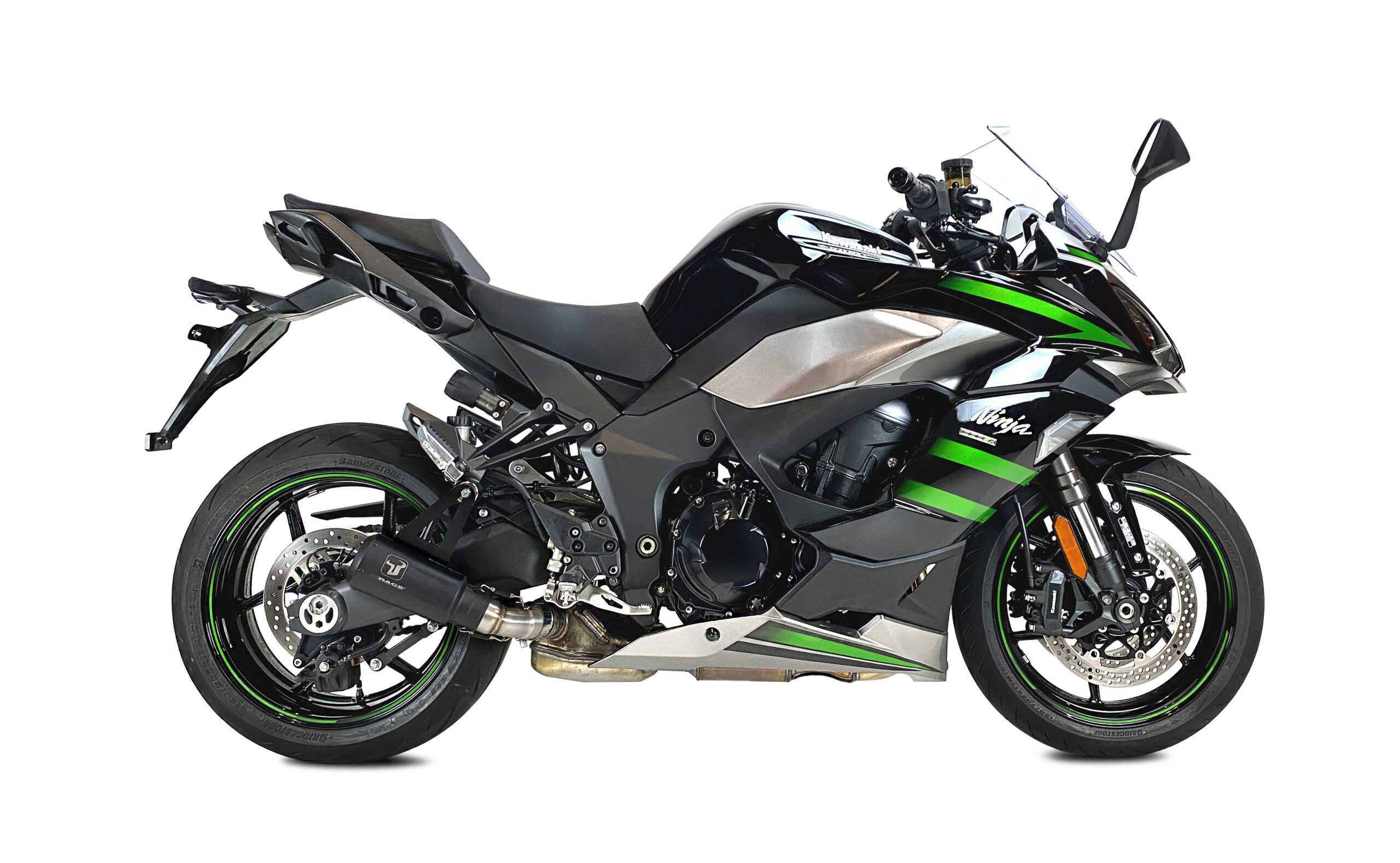 Tłumik IXRACE KAWASAKI NINJA 1000 SX 20-22 (ZXT02K) typ MK2B MK2 SERIES BLACK (Homologacja)