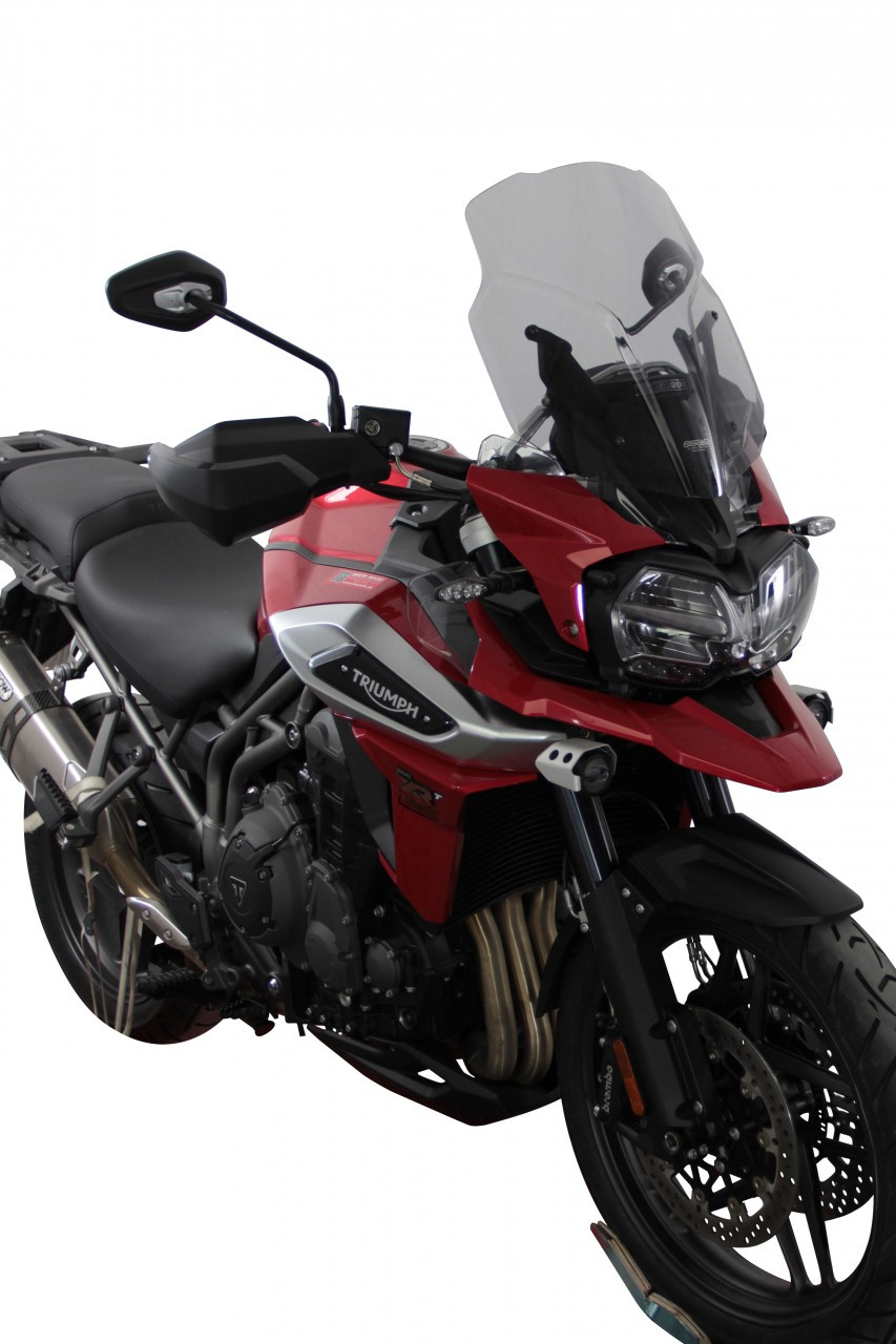 Szyba motocyklowa MRA TRIUMPH TIGER 1200 /XC /XR V201 , V301 2016-2021, forma TM, przyciemniana