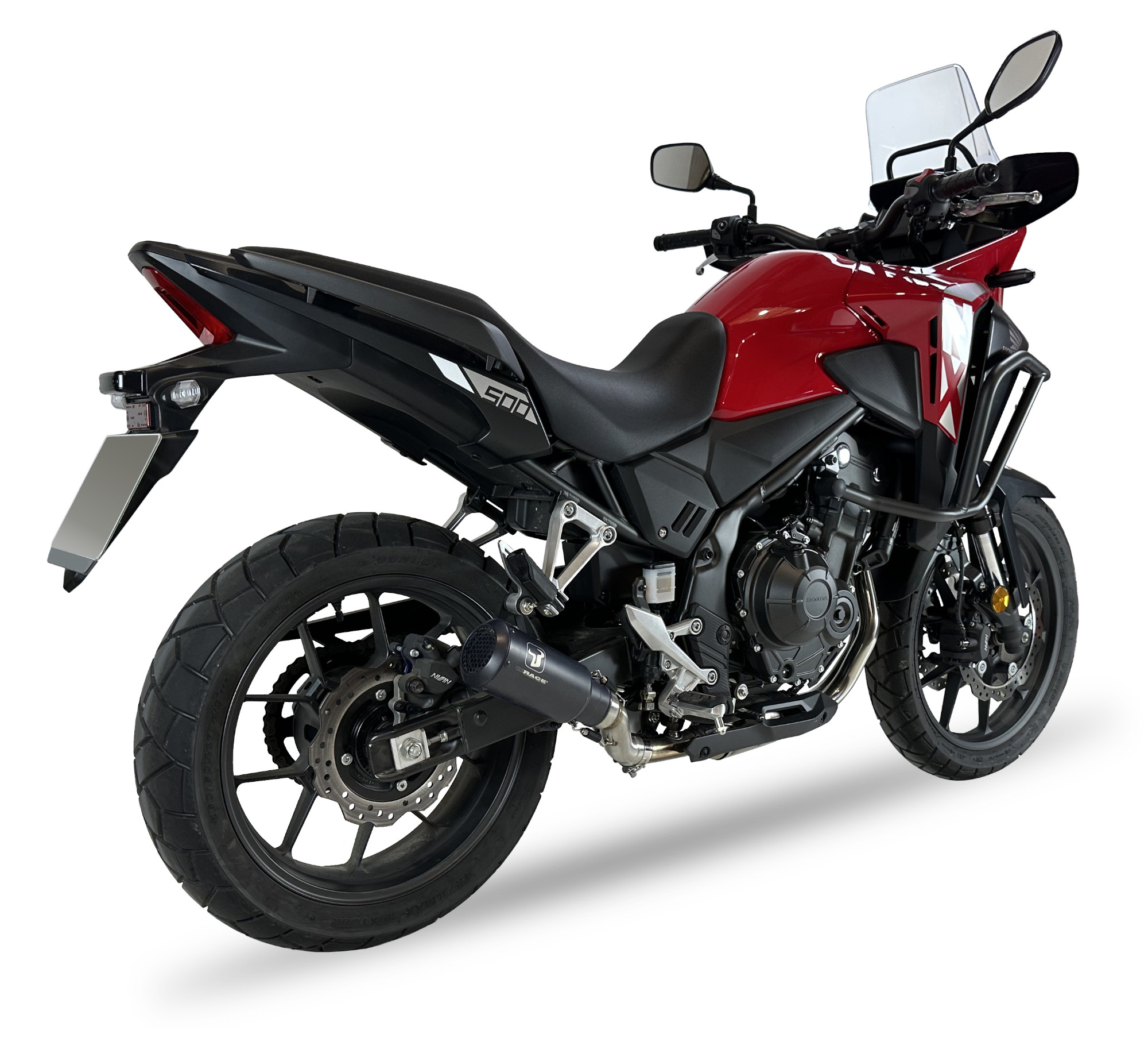 Tłumik IXRACE HONDA NX500 2024 (PC72) typ MK2B MK2 SERIES BLACK (Homologacja)