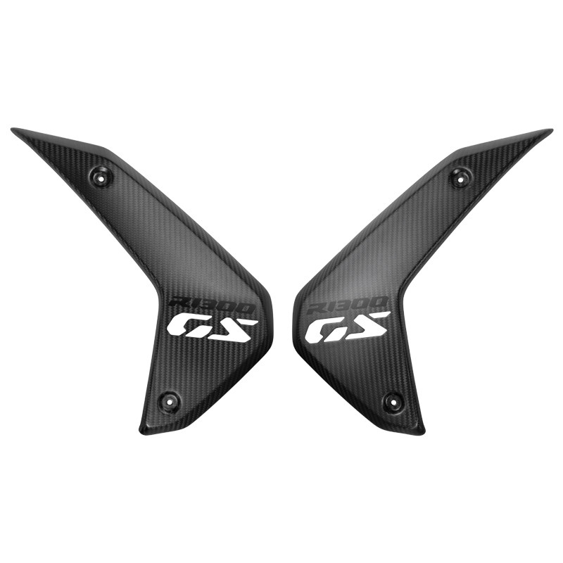 LOBOO Panel chłodnicy z włókna węglowego (czarny połysk) do BMW R1300GS (2023-)