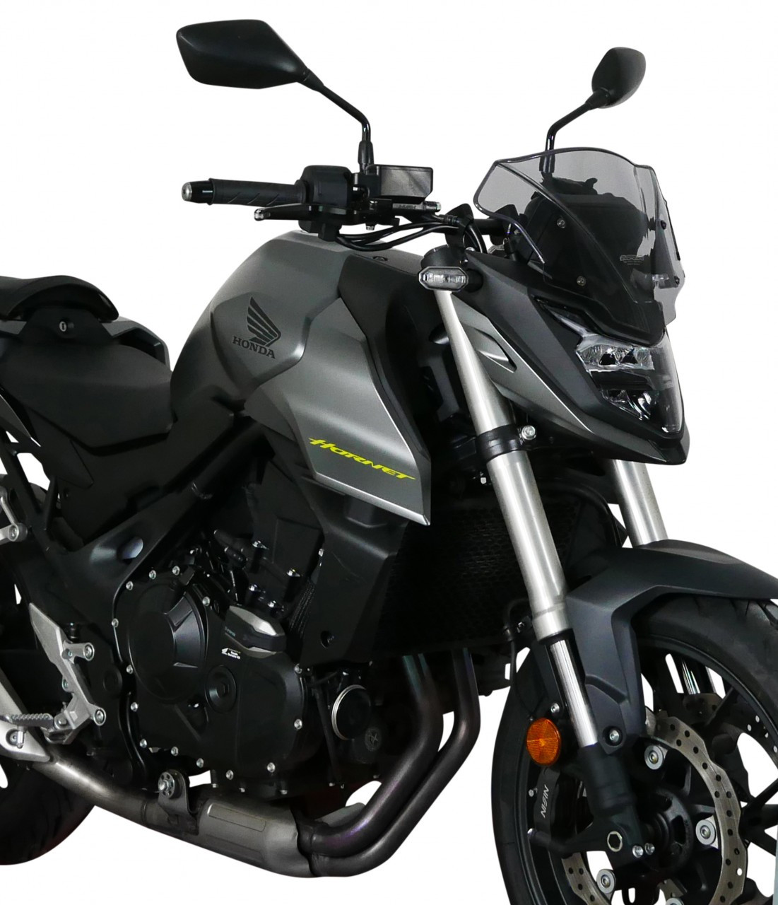 Szyba motocyklowa MRA HONDA CB 750 HORNET 2023-2024, forma NSPM, przyciemniana