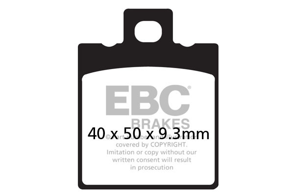 EBC Brakes Klocki hamulcowe EBC FA047/3 (kpl. na 1 tarcze)