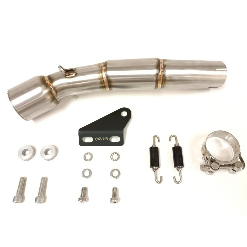 Tłumik IXIL VOGE 500 R (HR71) typ RB (waga: 900g, długość: 230 mm., materiał: Inox AISI304, kolor: Black painted) SLIP ON - RACE