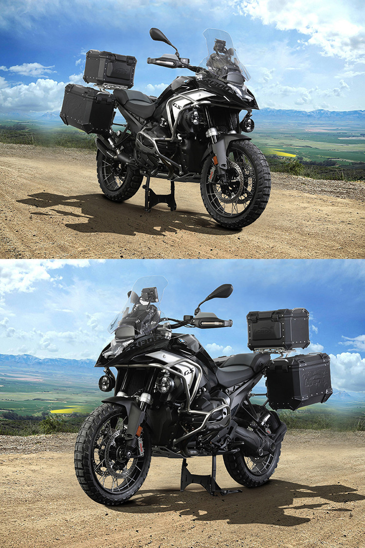 LOBOO Gmole dolne do BMW R1300GS (2023-) srebrne