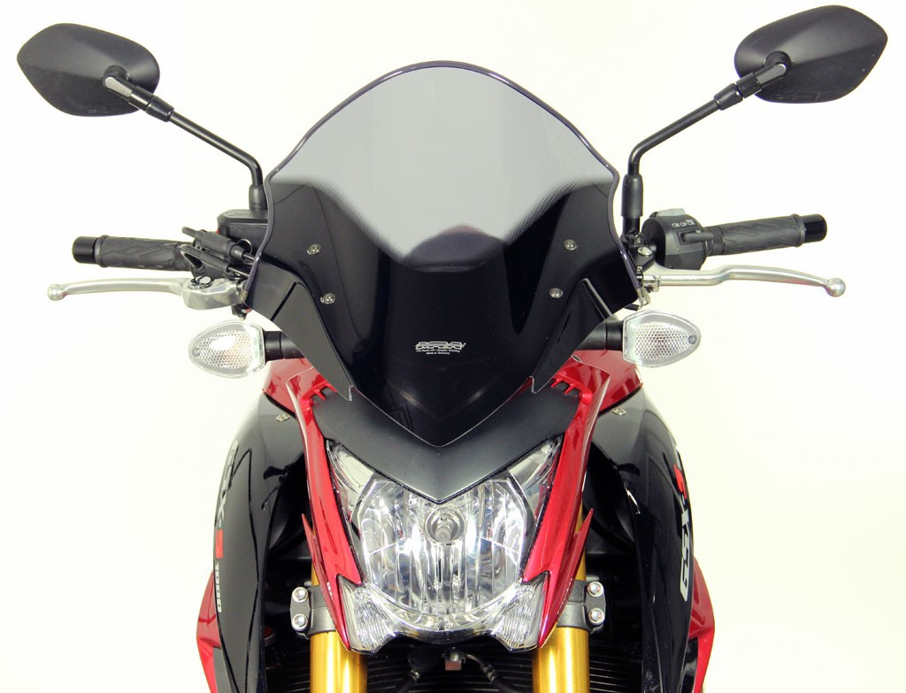 Szyba motocyklowa MRA SUZUKI GSX-S 1000 DG 2014-2020, forma NTM, przyciemniana