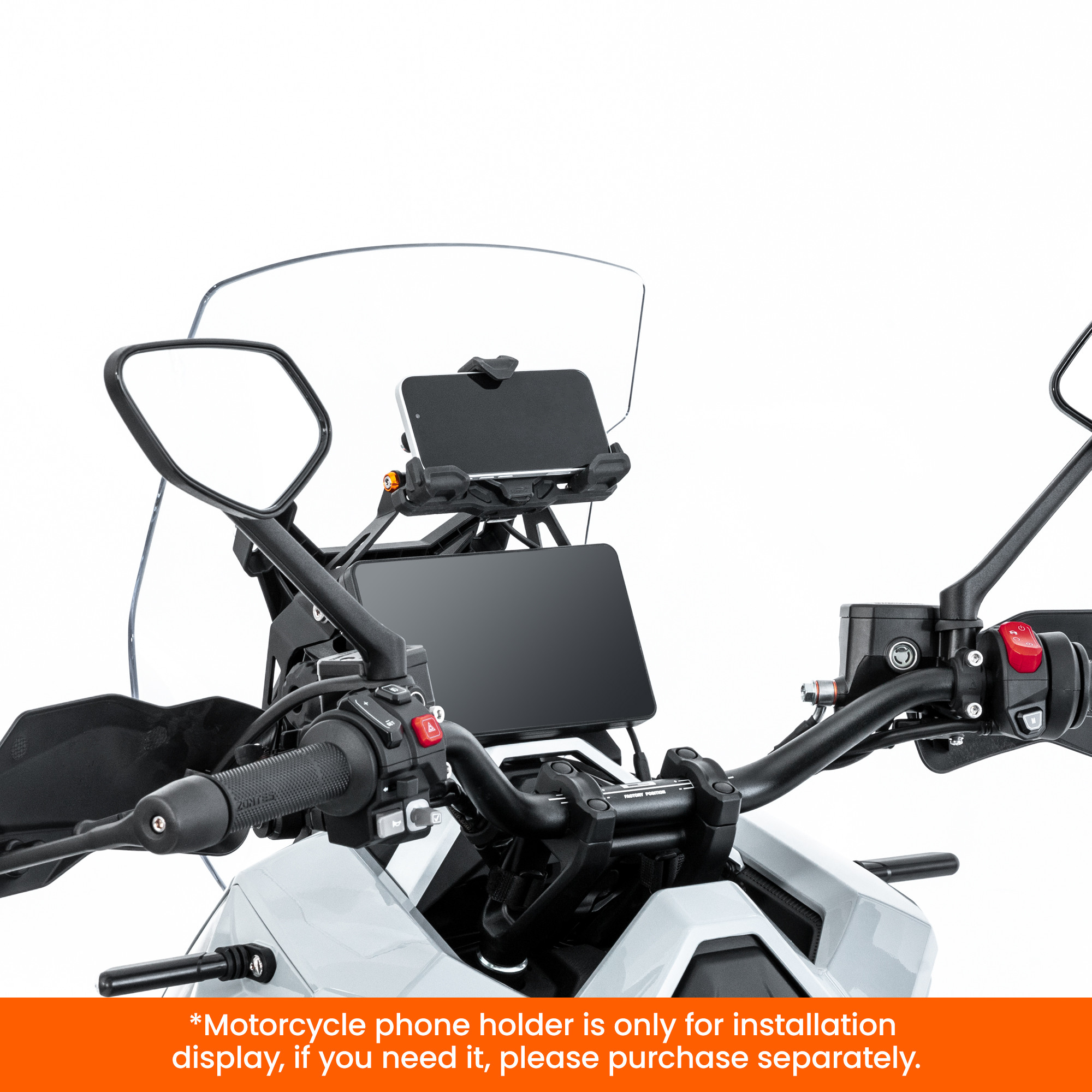 LOBOO Zestaw montażowy GPS do motocykli ZONTES 368G (2025-) belka 12mm