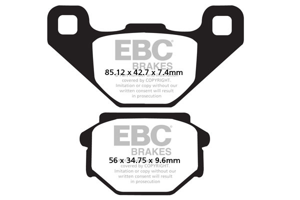 EBC Brakes Klocki hamulcowe EBC FA382 (kpl. na 1 tarcze)