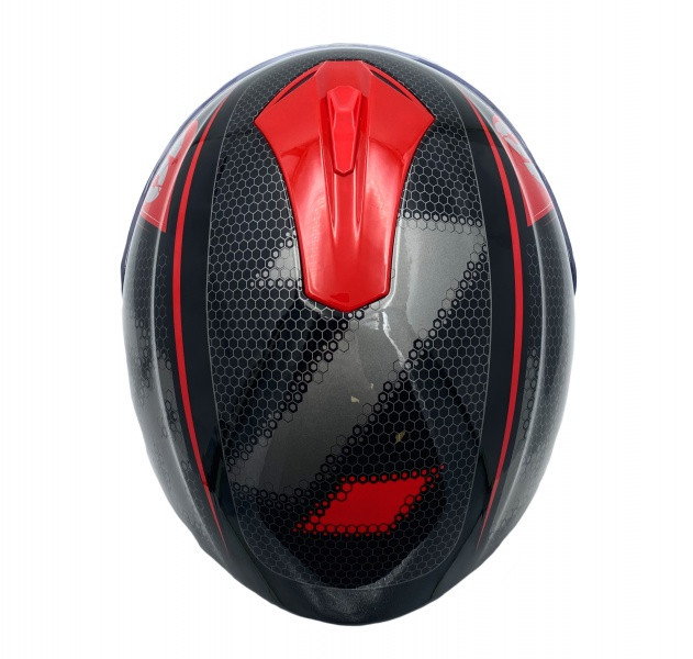 Kask Motocyklowy LAZER VERTIGO EVO Pixel Dark (kol. Czarny - Czerwony)