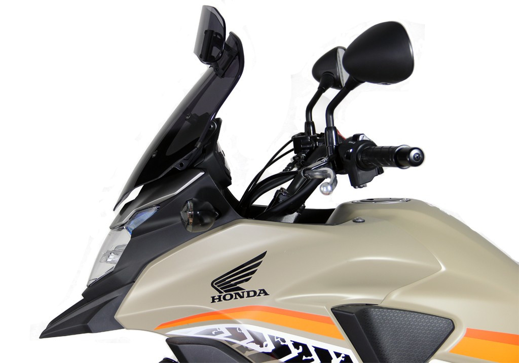 Szyba motocyklowa MRA HONDA CB 500 X /XA PC59 / PC64 / PC64A 2016-, forma VT, przyciemniana