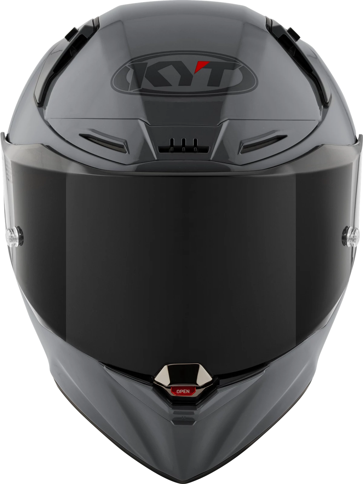 Kask motocyklowy KYT R1R SZARY E06