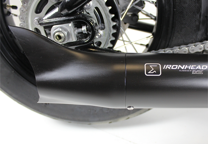 IRONHEAD END CAPS typ CAP (długość: Ø 88 mm., materiał: Inox AISI304, kolor: Black painted) FISHTAIL END CAP (BLACK)