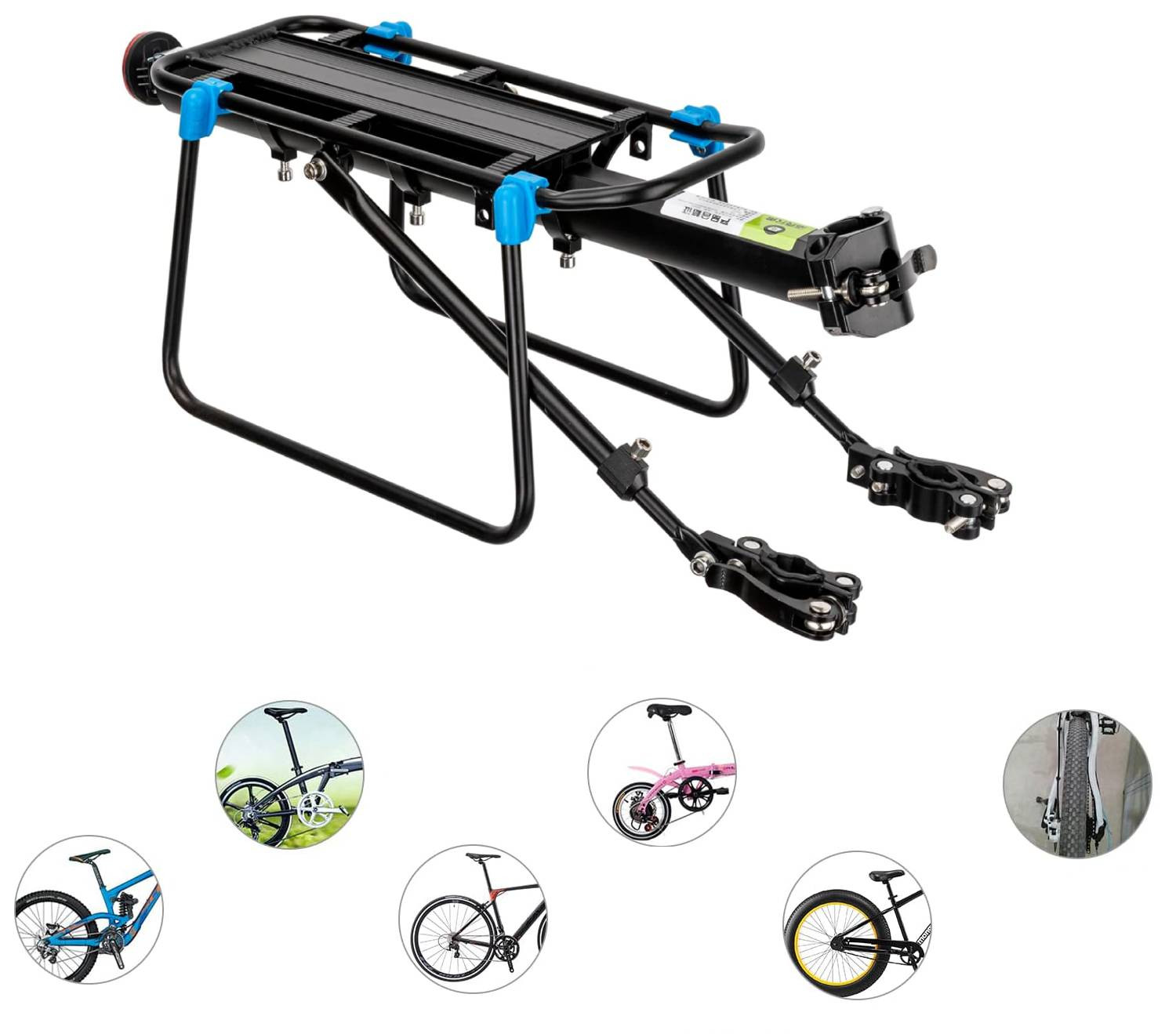 Bagażnik rowerowy ROCKBROS aluminium (HJ10011)