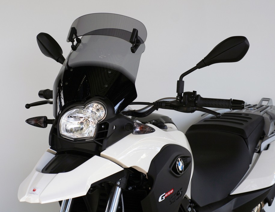Szyba motocyklowa MRA BMW G 650 GS E650G 2011-, forma VT, bezbarwna