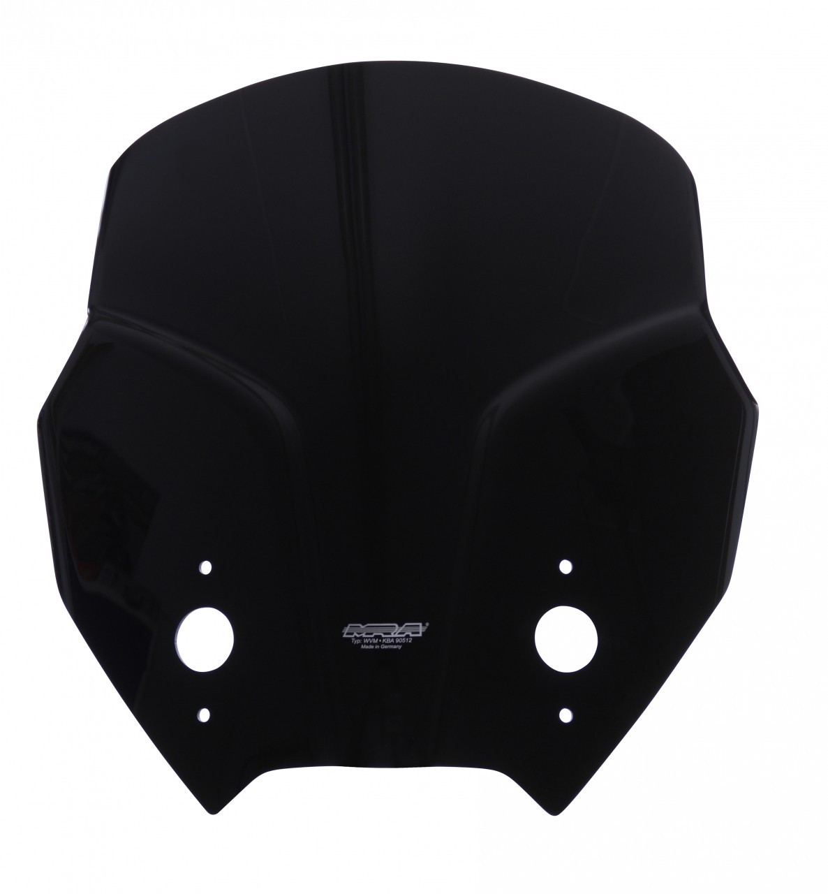 Szyba motocyklowa MRA KAWASAKI VERSYS1000 LE650E(E,F), LZT 00 B 2017-2018, forma T, czarna