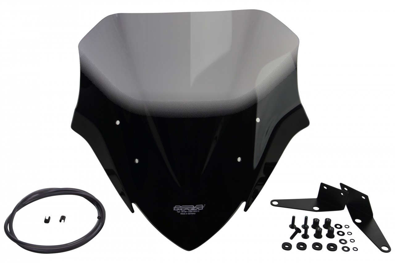 Szyba motocyklowa MRA KAWASAKI NINJA 650 EX650K, EX650KA2 2017-2019, forma RM, przyciemniana