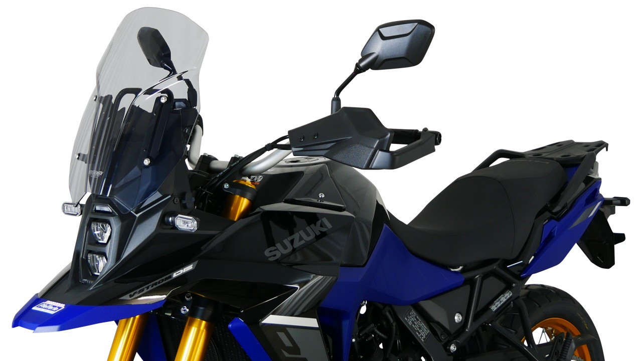 Szyba motocyklowa MRA SUZUKI V-STROM 800 /DE /RE 2023-, forma NTM, przyciemniana