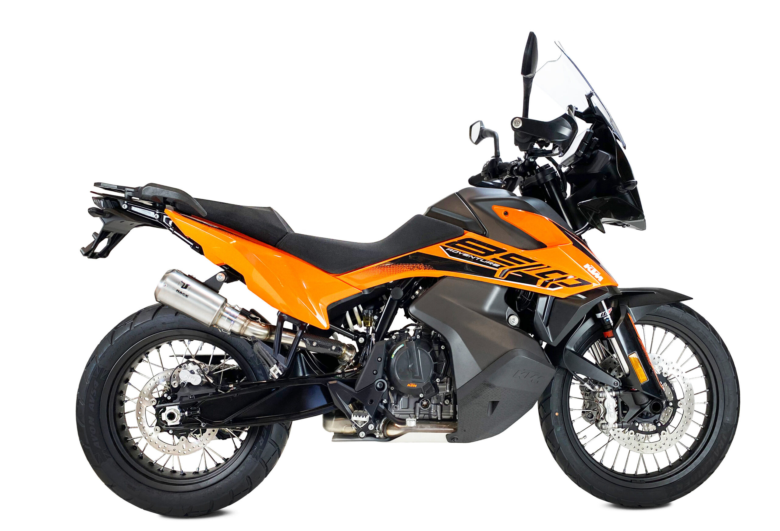 Tłumik IXRACE KTM 890 SMT 2023 (KTM R2 ADVENTURE) typ MK2 MK2 SERIES INOX (Homologacja)