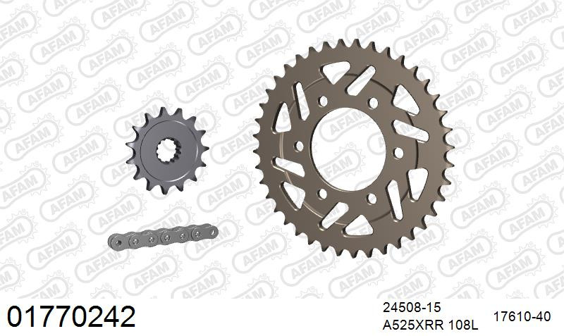 Zestaw napędowy AFAM do KAWASAKI Ninja ZX 6 R G1,G2,J1,J2
