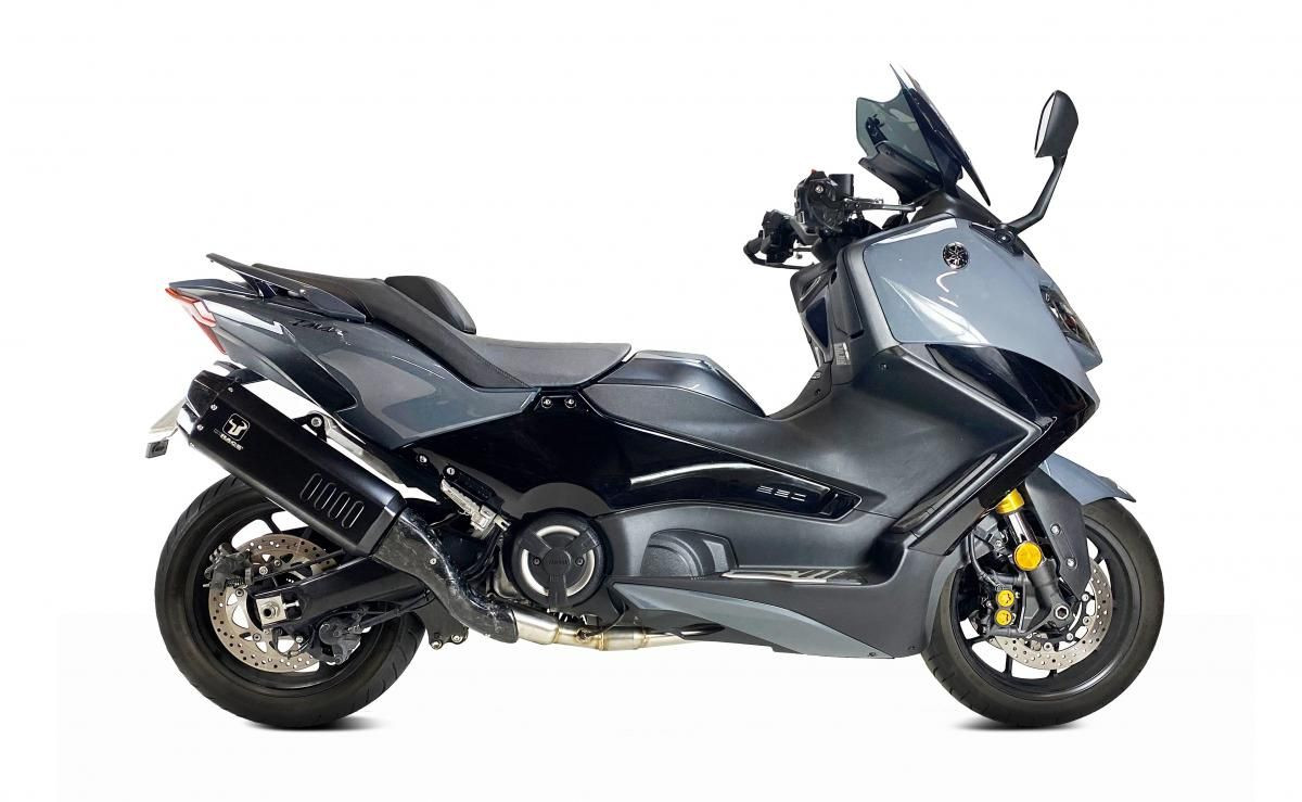 Tłumik IXRACE YAMAHA T-MAX 560 20-23 (SJ18) typ TB TITAN BLACK (Homologacja)